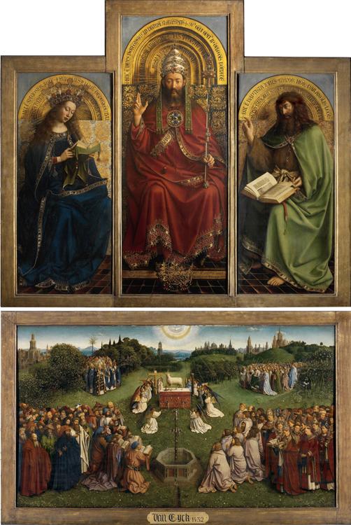 Jan Van Eyck Ghent Altar (mk08) China oil painting art